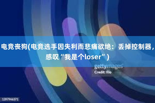 电竞丧狗(电竞选手因失利而悲痛欲绝：丢掉控制器，感叹“我是个loser”)