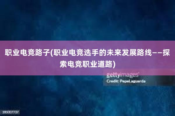 职业电竞路子(职业电竞选手的未来发展路线——探索电竞职业道路)